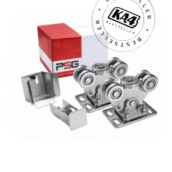 KA 4 B2B - Zestaw wózków 80x80 5 rolek metal