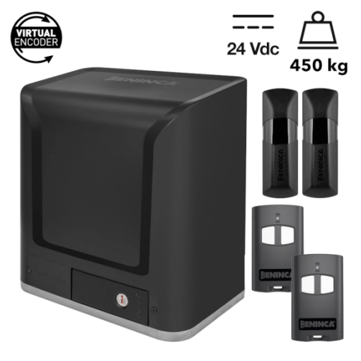 Napęd WOLF424 do bram przesuwnych 24Vdc do 450 kg #3