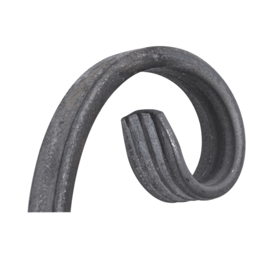 Spirala typu C 12 x 6 / H 130 x L 70 mm jodełka #3