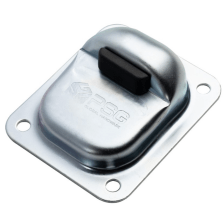 KA 4 B2B - Stoper do bram z odbojem gumowym 120x100 / H43 mm