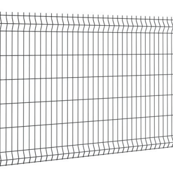 KA 4 B2B - Panel ogrodzeniowy fi 4,0 1,23x2,50 m grafit