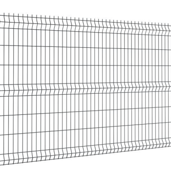 KA 4 B2B - Panel ogrodzeniowy fi 4,0 1,53x2,50 m grafit
